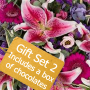 Gift Set 2 - Florist Choice Traditional Bouquet