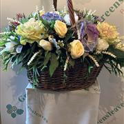 Large Artifical Basket Arrangement